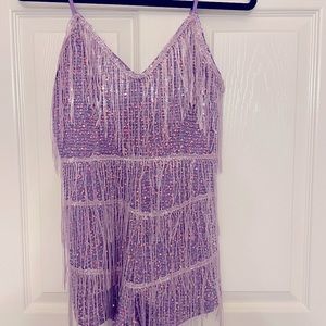 Sparkly Fringe Jumpsuit